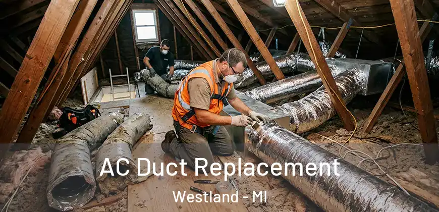 AC Duct Replacement Westland - MI