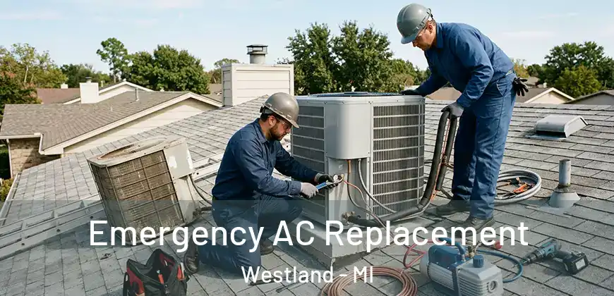 Emergency AC Replacement Westland - MI