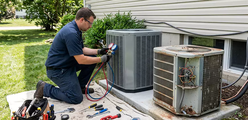 Seasonal AC Checkup in Westland