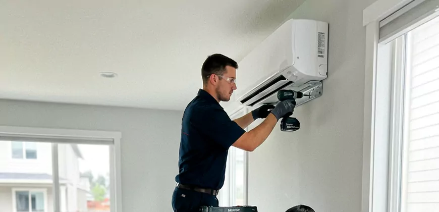Central Air Without Ducts Alternative in Westland