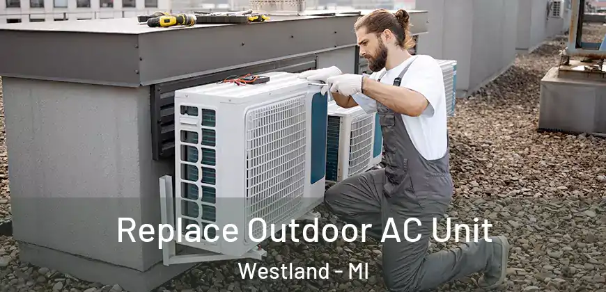  Replace Outdoor AC Unit Westland - MI