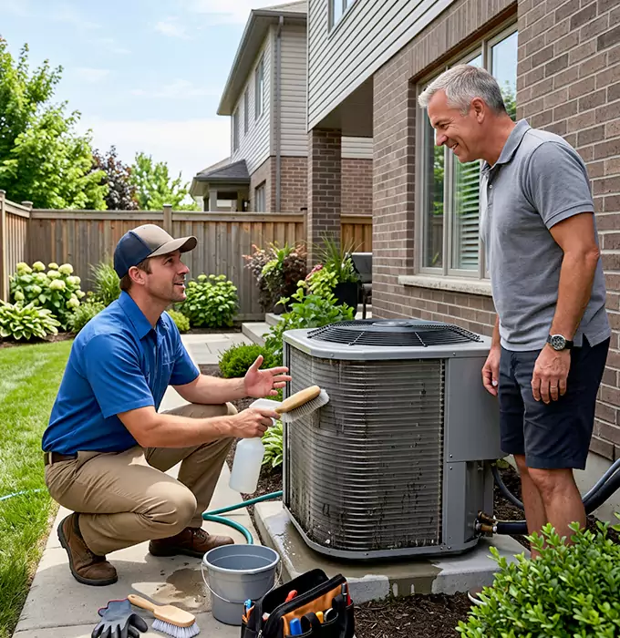 Why Westland, MI Homeowners Choose Westland HVAC Pro for Outdoor AC Unit Cleaning?